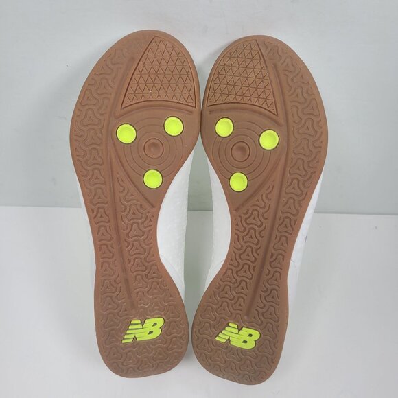 New Balance Visaro Men's White/Neon Green Soccer Shoes MSVRCIWT US Size 9.5 - Picture 7 of 8